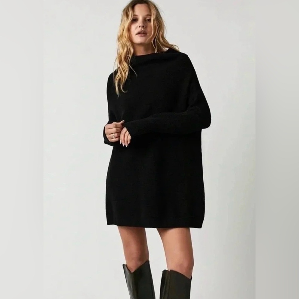 Free People Ottoman Slouchy Tunic Knit Sweater dress